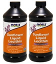 Now Foods Sunflower נוזל Lecithin, 16oz- 4 Pack By Now Foods