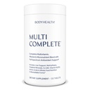 BodyHealth Multi Complete (120 Ct) Daily Multivitamin for Men and Women with Whole Foods, מינרלים, Antioxidants, Organic Green Food Concentrates, and Liver Detox Extracts, טבעוני ולא GMO