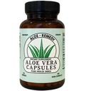 Aloe Vera קפסולות 180 הרוזן Freeze Dried Gel ו- Leaf אבקת תמיכה ב- IC BPS ו- Bladder Health Made בארה"ב טבעי תוספת