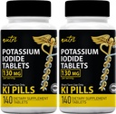 Potassium Iodide Tablet 130 מ"ג (2 Pack) -280 טבליות