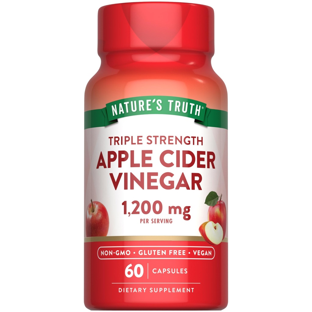 האמת של הטבע Apple Cider Vinegar קפסולות