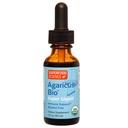 Agaricus Bio Super Liquid, Natural Killer Cell Activity, Organic Mushroom, Agaricus Blazei Murill Mushroom, Tincture טיפות עם High Beta Glucans, Liver ו Immune תמיכה תוספת, 30 מ"ל