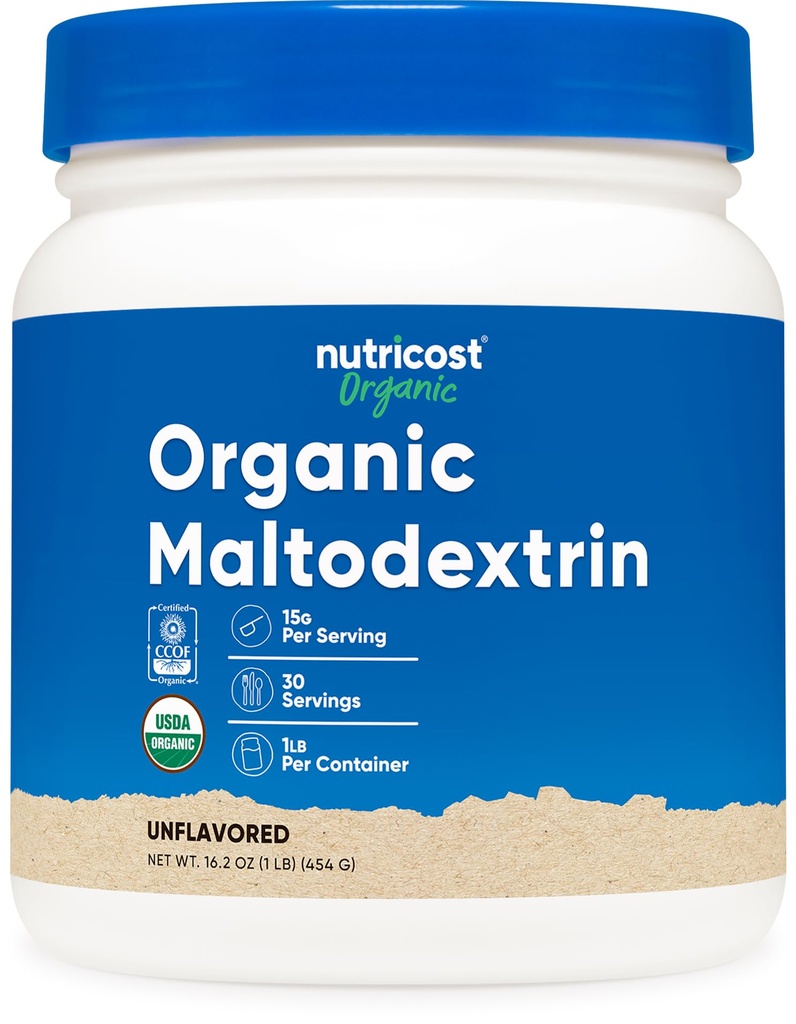 חומצה אורגנית Maltoextrin אבקת 1lb - גלוטן חינם, non-GMO