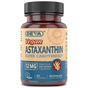 ויטמין צמחי מרפא Astaxanthin 12mg, טבעוני, עשוי Haematococcus Pluvialis Microalgae, 30 קפסולות, 1-Pack
