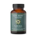 Natura Health Products Flew Away - Immune System Support & Seasonal Defense - כולל ג'ינג'ר, Elderberry, Propolis ו- Eucalyptus (60 קפסולות)