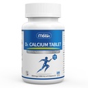 Calcium-Supplement ויטמין-D3 1200-mg Magnesium-Mini - 186Tablets Unflavored Slow Release Bone Health Women and Men Dietary Supplement Easy to Swallow Sugar Free Free
