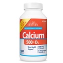 21st Century Calcium 500 מ"ג פלוס D3 טבליות, 400 Count