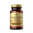 Solgar צמצם את L-Glutathione 250 מ"ג - 30 קפסולות ירקות - תמיכה אנטי-חמצן - Non-GMO, טבעוני, Gluten Free, Milk Free, Kosher - 30 משרתים