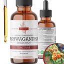 אורגני Ashwagandha נוזל טיפות, Ashwagandha Root Tincture, Ashwagandha לחלץ תוספי Herb - 2 Fl Oz