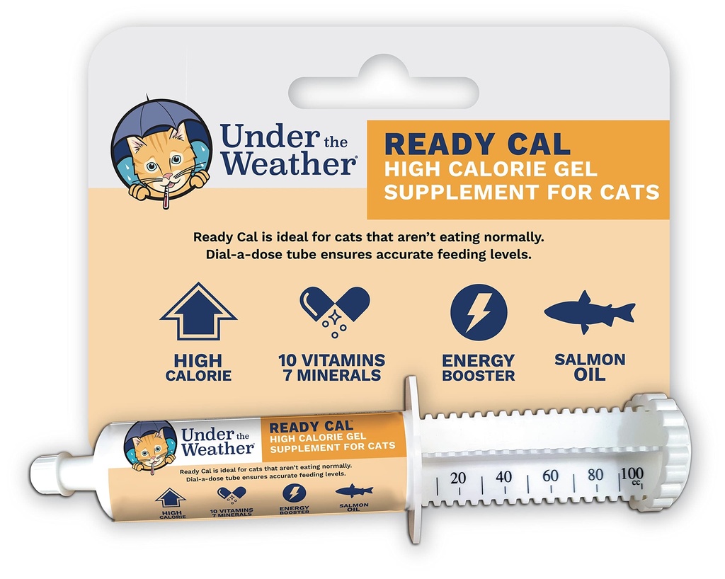 תחת מזג האוויר | Ready Cal for Cats 100cc | High Calorie Supplement