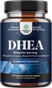 DHEA תוסף לנשים וגברים - Pure DHEA 25 מ"ג עבור איזון הורמונלי, משפר את Mood Stability, תפקוד המוח, מערכת החיסון, אנרגיה פוריות - Dehydroepiandrosterone קפסולות למבוגרים - 60 Cttt