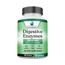 Enzymes Plus Probiotics & Prebiotics, 120 קפסולות Veggie, For Digestion with Amylase, Bromelain, Papain, Lipase, Lactase, Protease, Papain, Cellula, טבעוני וגלוטן חינם, 2 חודשים אספקה חינם, 2 חודשים אספקת חינם, 2 חודשים אספקה, 2 חודשים.