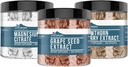 Earthborn Elements הות'ורן ברי, Grape Seed, & Magnesium Citrate Bundle (200 כובעים), Pure & Undiluted, No Additivesives