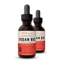 Live Conscious Vegan ויטמין B12 Sublingual נוזלי טיפות Methyhydrobalamin מקס כוח B12 5000mcg פורמולה - טבעוני B 12 תמיכה ויטמין אנרגיה, לקדם מערכת זיכרון ואיידס (2 Pack)