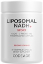 המונחים: Liposomal NADH+ תוסף - NADH, ויטמין B12, D-Ribose כמו Bio Energy Ribose, CoQ10-2-Month אספקה - Liposomal Delivery - β-Nicotinamide Adenine Dinucleotide Pills - Non-GMO - 60 קפסולות