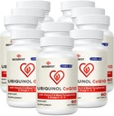 Ubiquinol CoQ10-600 מ"ג-Softgel, Active Coq10 Ubiquinol תוסף עם ויטמין E & אומגה 3, 6, 9, גבוה Absorption-Coenzyme-Q10, Antioxidant Powerful for Energy Production, Tested, 600 Counted, 600 Count