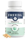חינםDA ויטמין C - Timed לשחרר 1000 מ"ג - Slow-Release for All-Day Immune & Antioxidant Support, Gentle on Stomach, Kosher & Vegan, High-Absorption Tablets (250 טבליות)