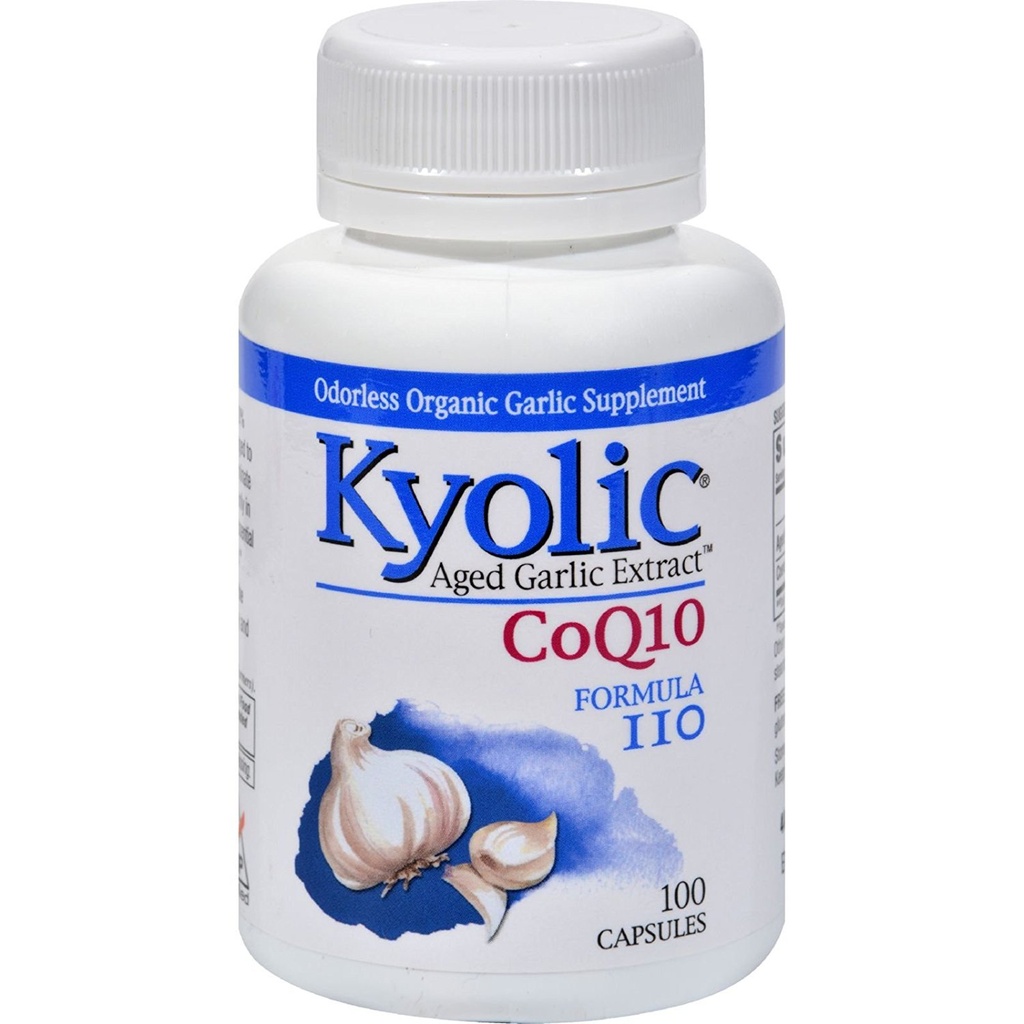 קירולי פורמולה 109 גיל Garlic עם קפסולת CoQ10 - 100 לחבילה - 3 חבילות למקרה.