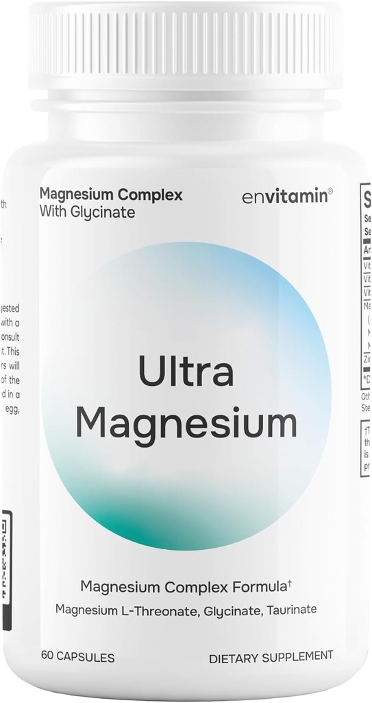 Ultra Magnesium 1700mg - מגנסיום Glycinate, L-Threonate & Turinate