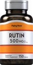 Piping Rock Rutin 500 מ"ג | 150 טבליות | Vegetarian, non-GMO, Gluten Free Supplement