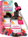 Zahler - Kidophilus נוזל טיפות פרוביוטיקה לילדים (4 Fl Oz) ילדים כשרים מוסמכים פרוביוטיים עבור תמיכה בריאה העיכול & Immune - פירות Punch Flavored ילדים Probiotic Drops תוסף