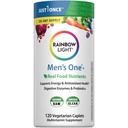Rainbow Light Mens One Multivitamin, Men's Daily Multivitamin מספק תמיכה עתירת בטיחות גבוהה, עם ויטמין C, ויטמין D ו Zinc, Vegetarian, 120 Count