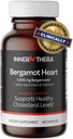 Bergamot Heart -1000 מ"ג Citrus Bergamot - תוספת כוח פוליפנולים - Cardiologist לפתח & קלינית פרובנס - ברמוט תוסף עבור כולסטרול גבוה ובריאות הלב
