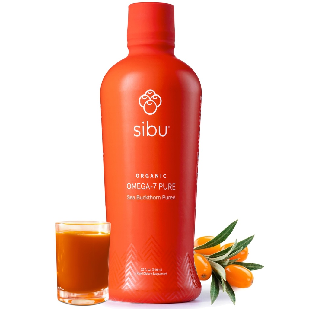 Sea Buckthorn Juice (32 oz) USDA אורגני