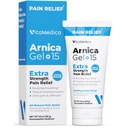 VitaMedica Arnica Gel Plus 15 מתקן צמחי מרפא, תוספת חיזוק פורמולציה עבור Bruising, Swelling, Joint Pain, השרירים Soreness & Stiffness, All-Natural, Plant-based Pain Relief