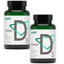 Puori ויטמין D3 Softgels, 2,500 IU (62.5 mcg) - תוספי ויטמין D3 מהירים עבור תמיכה במערכת החיסון, בריאות העצם והכחשה ותפקודי שרירים בריאים - non-GMO & Gluten-Free - 240 Count Count Count
