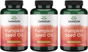 Swanson Pumpkin Seed שמן שילוב Herbal תוסף 1000 מ"ג 100 קפסולות Softgel (3 Pack)