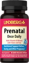 Lindberg Prenatal ויטמינים לנשים | 60 קפסולות | Multivitamins ומינרלים עם ברזל ו Folic Acid | תוספת יומית | Non-GMO, Gluten Free