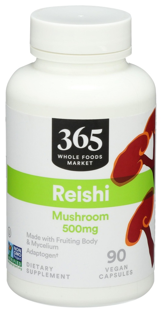 365 על ידי Whole Foods Market, Reishi, 90 Count