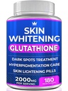 Glutathione Whitening Pills - 180 קפסולות 2000 מ"ג Glutathione - יעיל Skin Lighting תוסף - כתמים אפלים, Melasma & Acne Scar Remover, Hyperpigment Treatment - Anti-Aging Anti-Aging Anti-Aging Antioxidantantantantantantantantantantantantantantantantantantantantantantantantantantantantantantantantantantantantantantantantantantantantantantantantantantantantantantantantantantantect