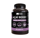 UnIGINAL INGREDIENTS Acai ברי (365 קפסולות) No Magnesium Or Rice Fillers, Always Pure, מעבדה מאומתת