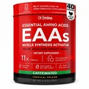 תוסף Amino Essential Acids טרופי Splash, אבקת קפה כל 9 EAAs, BCAAs ואת Amino המושלם עבור Workouts, Amino Energy, וכדי לבנות שריר, לשחזר מהר יותר.