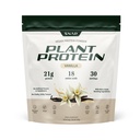 Snap Supplements אורגני צמחי מבוסס אבקת חלבון טבעוני Nitric Oxide Boosting אבקת חלבון, Vanilla Bean, BCAA Amino Acid עבור צמיחה שרירים, ביצועים ושיקום - 30 משרתים (Vanilla)