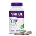 Natrol 5HTP 200 מ"ג, שחרור זמן, תמיכה מ Mood, תוסף תזונה מספק ייצור סרוטונין במהלך היום, 30 טבליות, עד 30 יום אספקה
