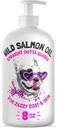 Wildאלסקה Salmon Oil for Dogs & Cats - Pure Fish אומגה 3 6 9 נוזלי EPA DHA Fatty Acids - Skin & Coat תוסף - תומך בתפקוד משותף, המוח, העין, Immune & Heart Health - Made in USA 8 ozoz oz oz Fatty Acids - Skin & Coat תוסף - תומך בפונקציות משותפות, Brain, Eye, Eye, Immune & Heart Health - Made in USA 8 ozoz oz oz oz oz oz oz oz oz oz oz oz oz oz oz oz oz