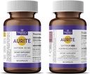 Saffron Ashwagandha & Saffron תוספת Bundle | Stress Management, Mood Support, Long Term Memory. ידידותי צמחוני, non-GMO, Gluten-Free, Soy-Free