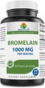 Brieofood Bromelain 1000 מ"ג עבור 240 טבליות - Proteolytic Digestive Enzyme - תמיכה בריאות בריאות, בריאות משותפת, תזונה תזונתית