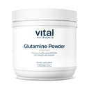 Vital Foodsents Glutamine אבקת - פונקציונלית קיבה בריאה - Gluten, חלב, סויה חינם - non-GMO - 225g/8 oz L-Glutamine אבקת אבקת