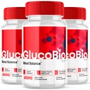 (3 Pack) Glucobio קפסולות, Gluco Bio Advanced Glyco תמיכה פורמולה גלולות, Glucobio תוספת כוח תוספת תוספת תוספת תוסף, Glucobio Natural Ingredients Glycogen Support, Gluco Bio Glycogen Reviews (180 קפסולות)