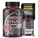 תוספי מזון אולטרה שריר עם L-Arginine & Tribulus - תמיכה באימון ספורט - 150 יום אספקה)