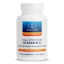 EquiLife Full Spectrum ויטמין C תוסף עם Quercetin, Hibiscus ו Rutin, Plant Based Antioxidant Formula, Gluten Free, Soy and Milk, non GMO, Easy to Use, 60 קפסולות