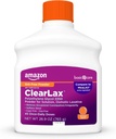 אבקת Laxative עבור Gentle Constipation הקלה, Softens Stool, Polyethylene Glycol 3350, Orange Flavor, 1.68 פאונד (Pack of 1)
