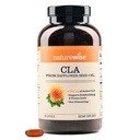 NatureWise CLA 1250 - Conjugated Linoleic Acid תוספת לנשים וגברים, Not Stimulating, תומך במשקל בריא, מטרות כושר - non-GMO, Gluten Free - 180 Softgels[2-Month Supply]