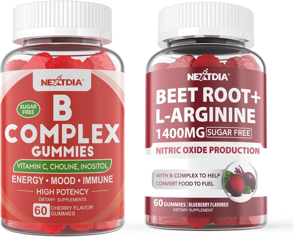 ויטמין B Complex Gummies with Beet Root Gummies