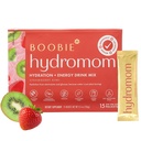 Boobie Hydromom Superfood Electrolyte Drink Mix, Strawberry קיווי | מרעננים את האנרגיה וההשקה Boost for Mamas