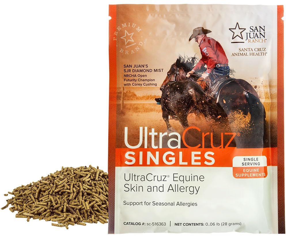 UltraCruz® Equine Skin and Allergy, 120 סינגלים